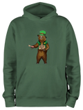 Butte Irish Hitchhiker Bear | Hoodie image 0