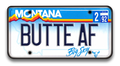MT Butte AF | Sticker