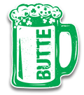 Butte Beer Mug | Sticker
