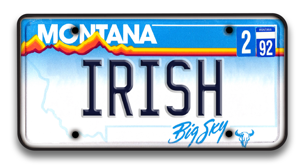 MT Irish | Sticker