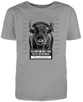 Yellowstone Mugshot Bison | T-Shirt