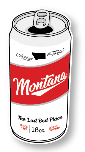 Vintage Can | Sticker
