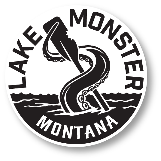 Lake Monster Logo | Sticker image 0