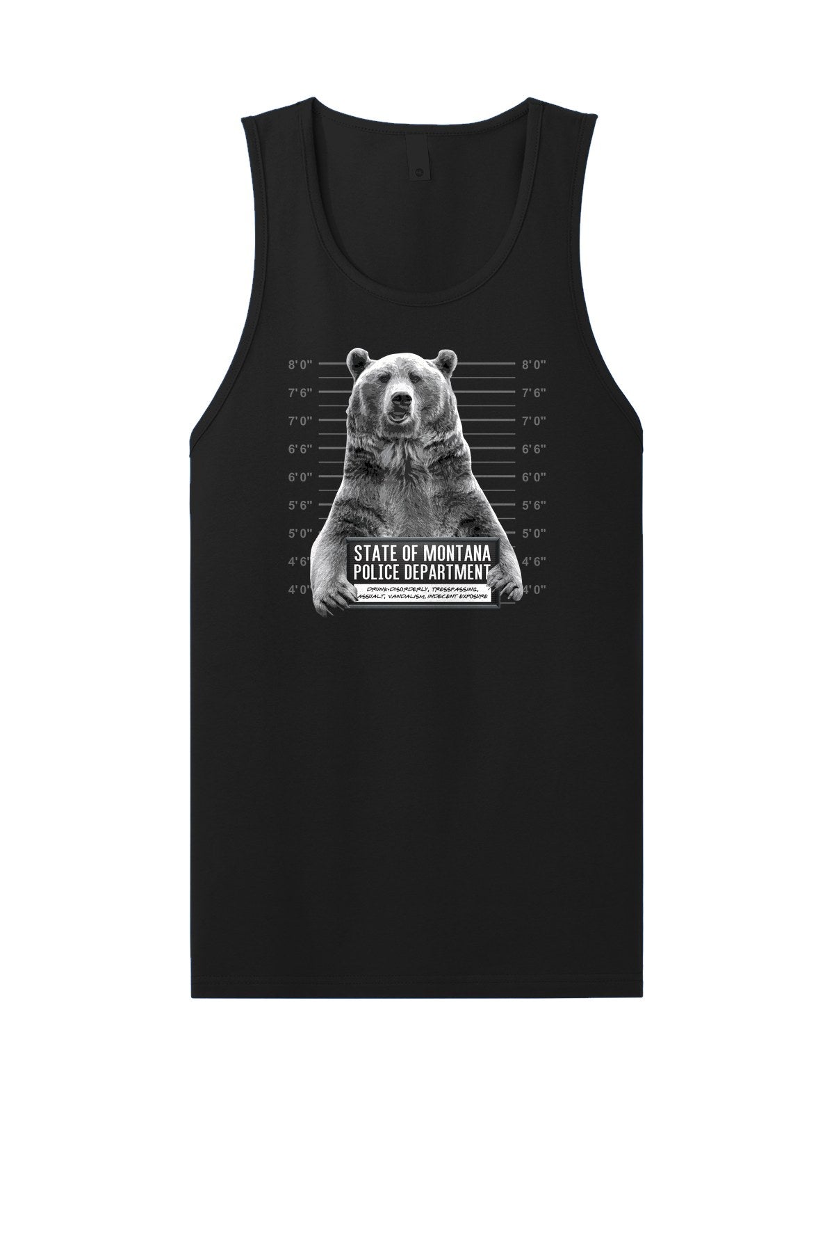 Mugshot Bear | Tank Top