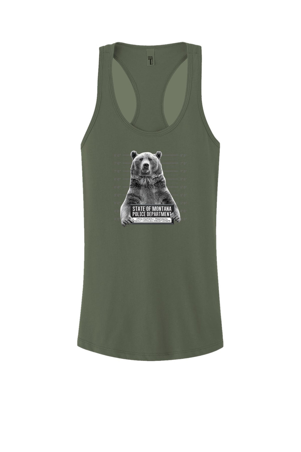 Mugshot Bear | Tank Top