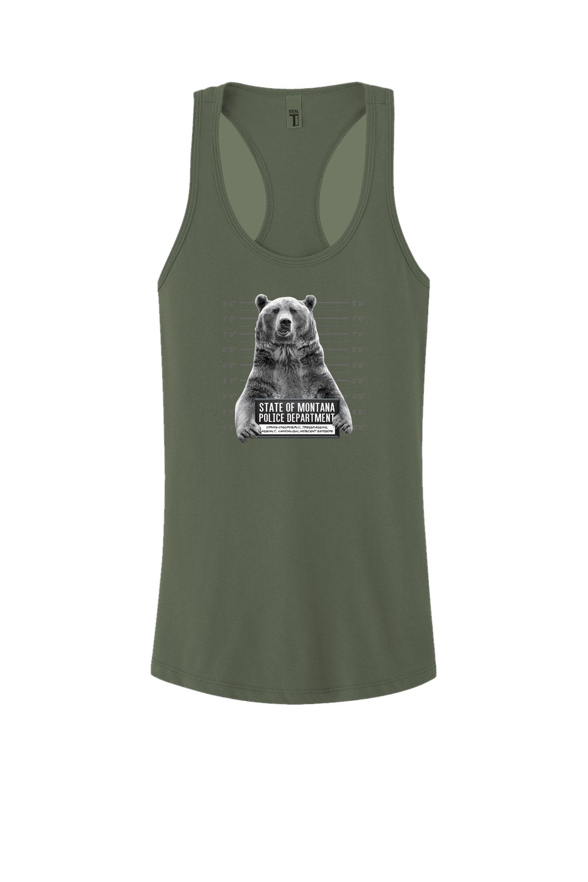 Mugshot Bear | Tank Top