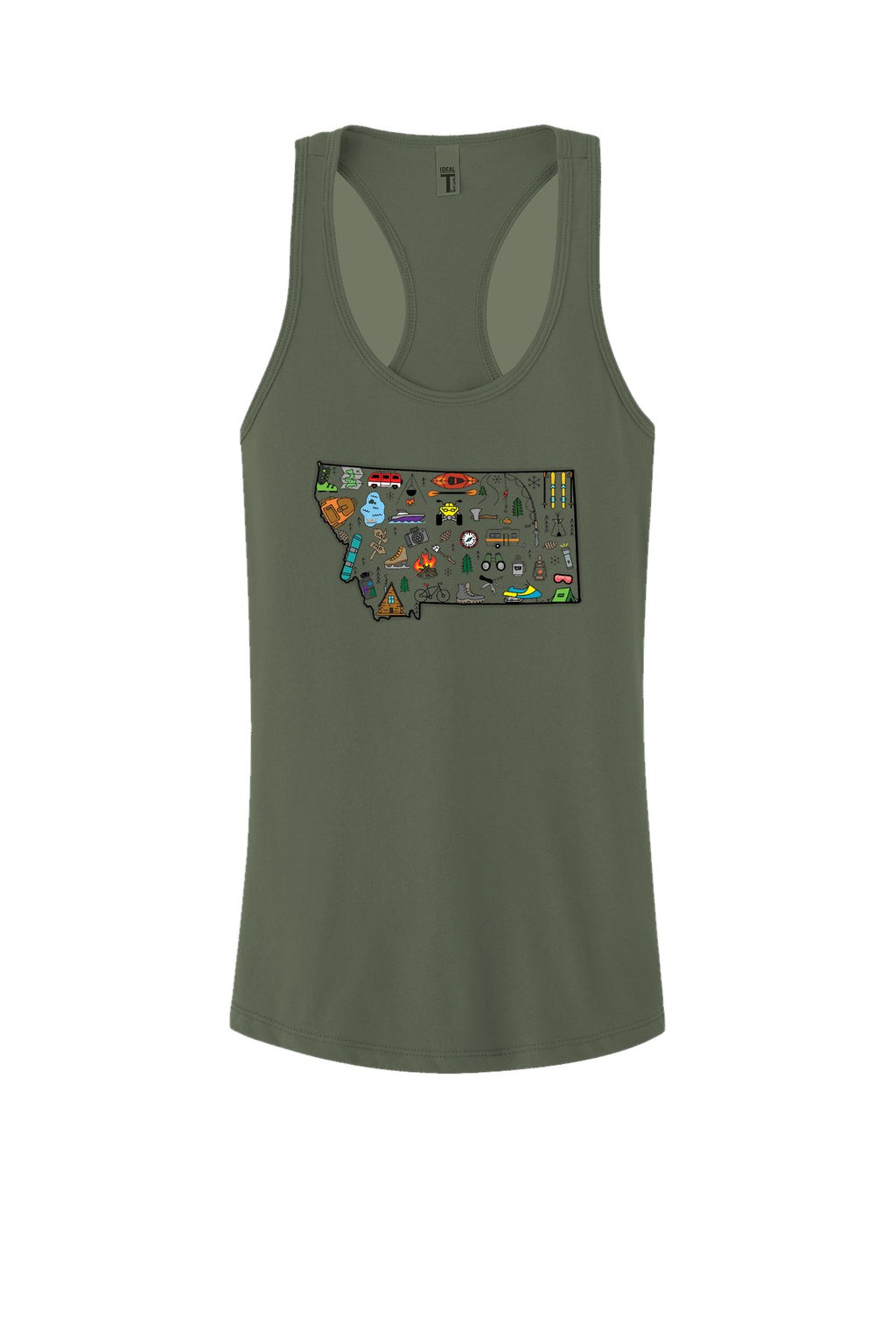 Outdoors Outline | Tank Top
