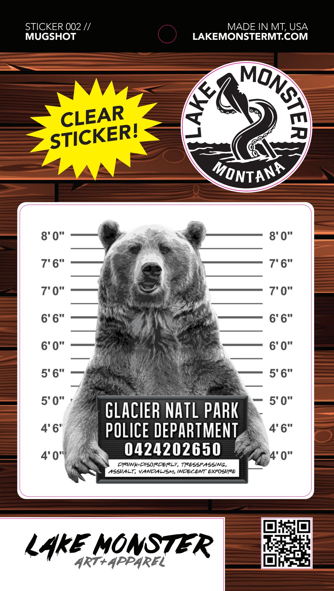 Mugshot | Sticker - Image 2