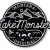 Monster line sticker design from Lake Monster