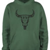 Yellowstone National Park Bison Skull | Hoodie - Image 2
