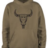 Yellowstone National Park Bison Skull | Hoodie - Image 3