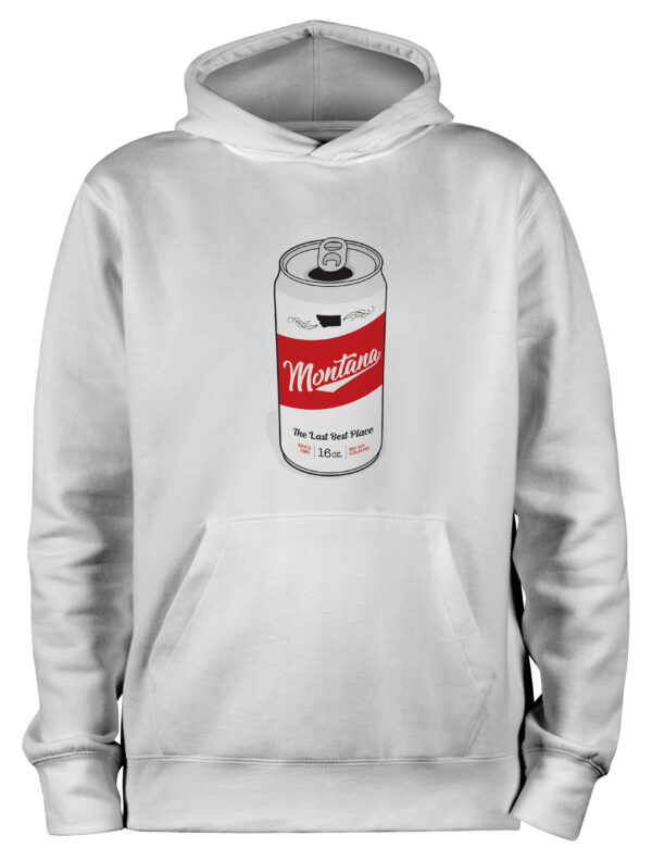 Montana Beer Can | Hoodie - Image 3