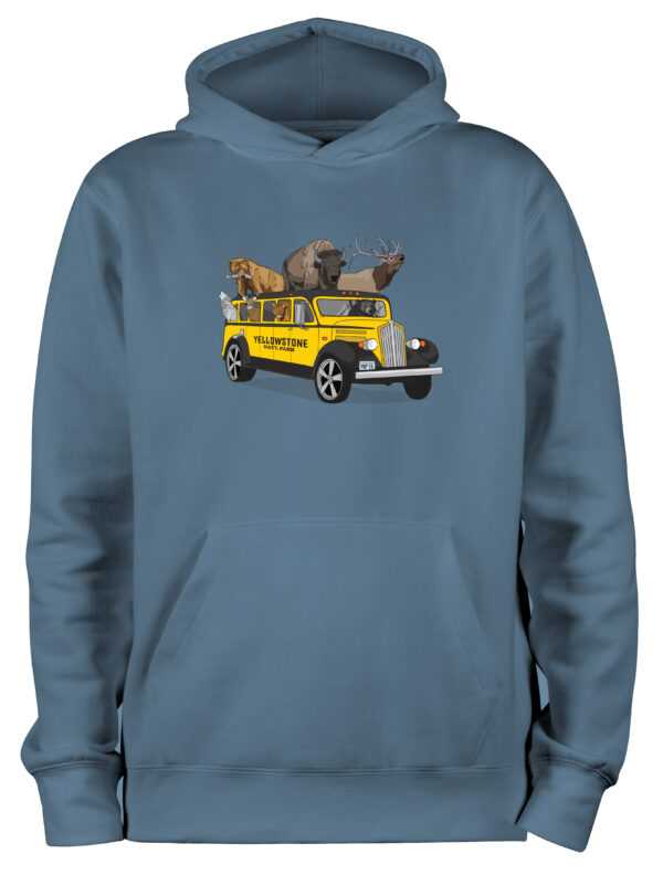 Yellowstone National Park OG Bus | Hoodie - Image 3