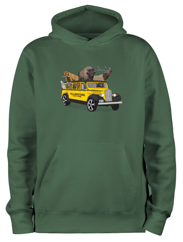 Yellowstone National Park OG Bus | Hoodie - Image 2