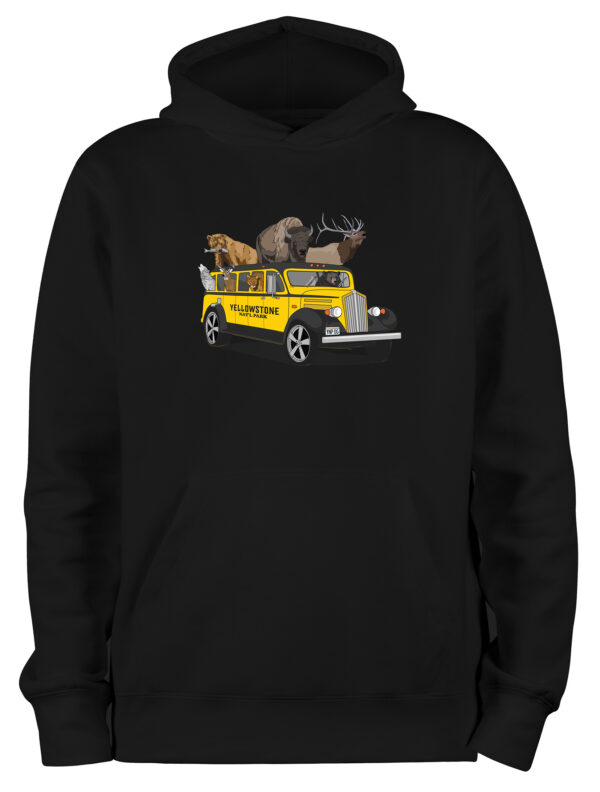 Yellowstone National Park OG Bus | Hoodie - Image 4