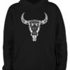 Yellowstone National Park Bison Skull | Hoodie